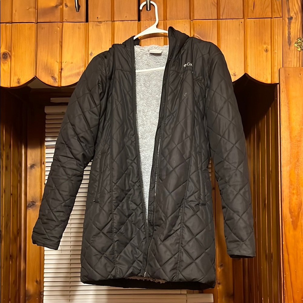 Columbia Black Quilted Jacket